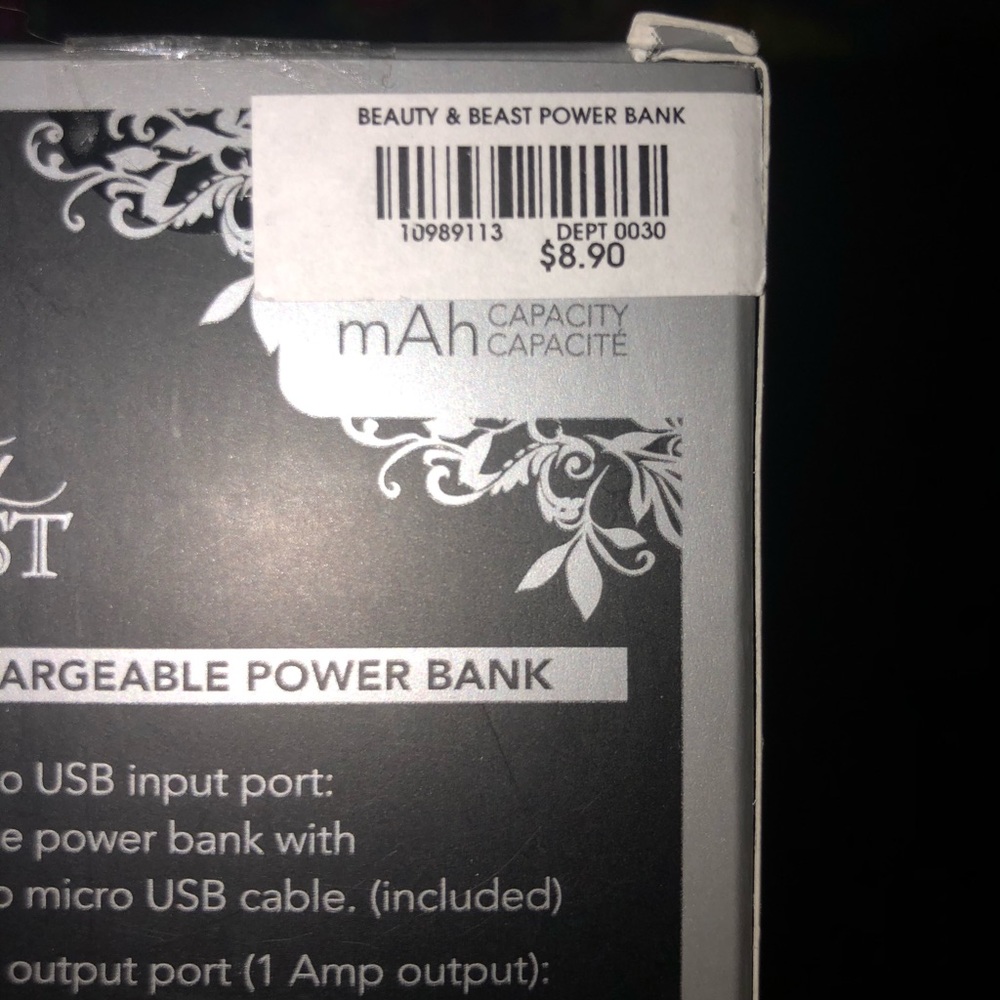 Disney’s Beauty and the Beast Power Bank